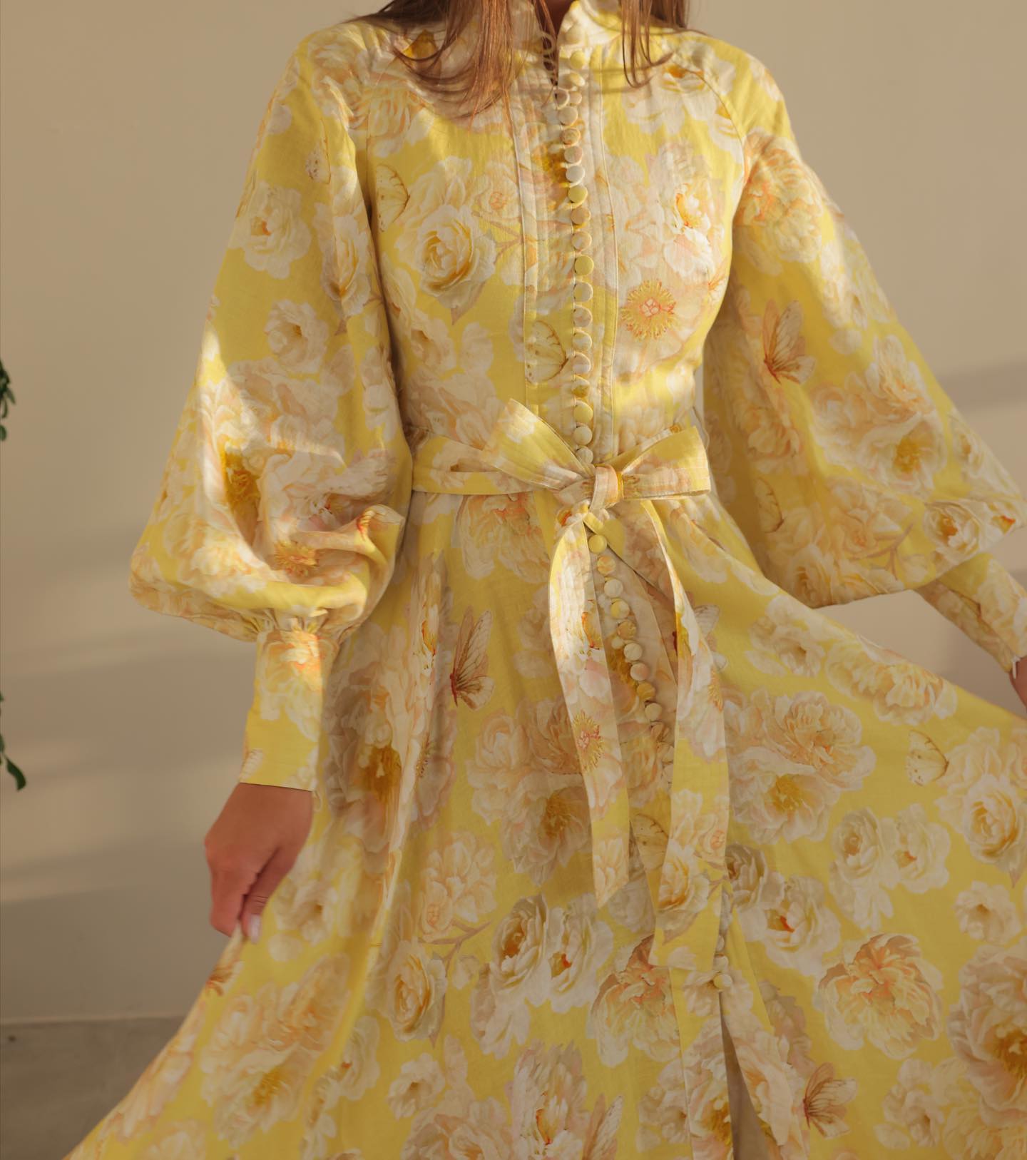 Midi Linen Dress