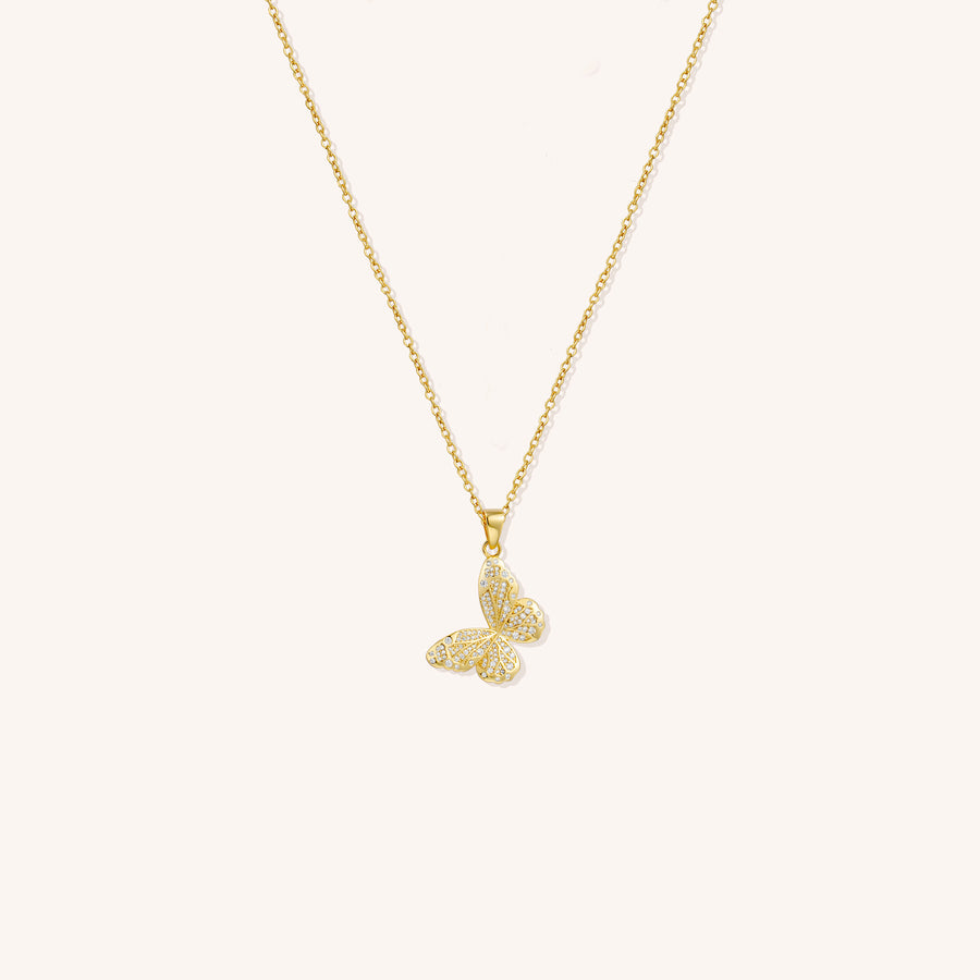 Butterfly Pendant Necklace