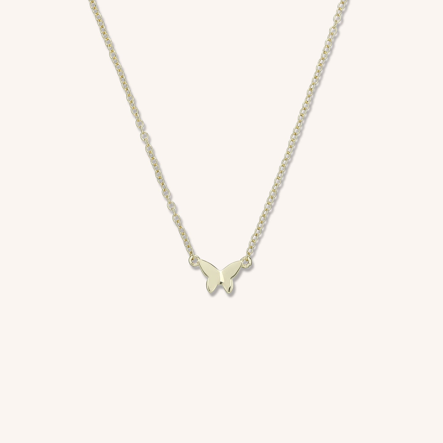 Butterfly Pendant Necklace