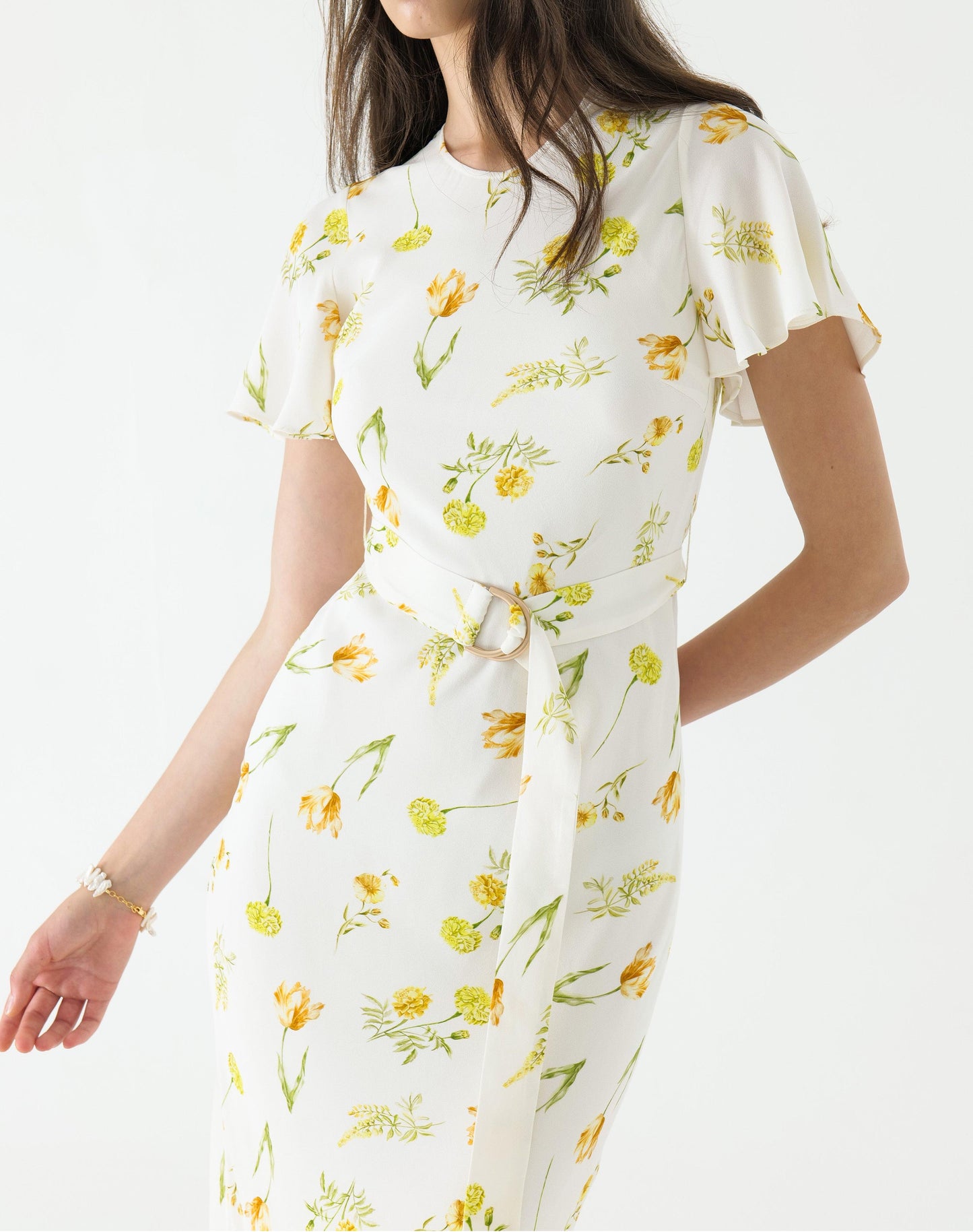 Juliet Belt Midi Dress