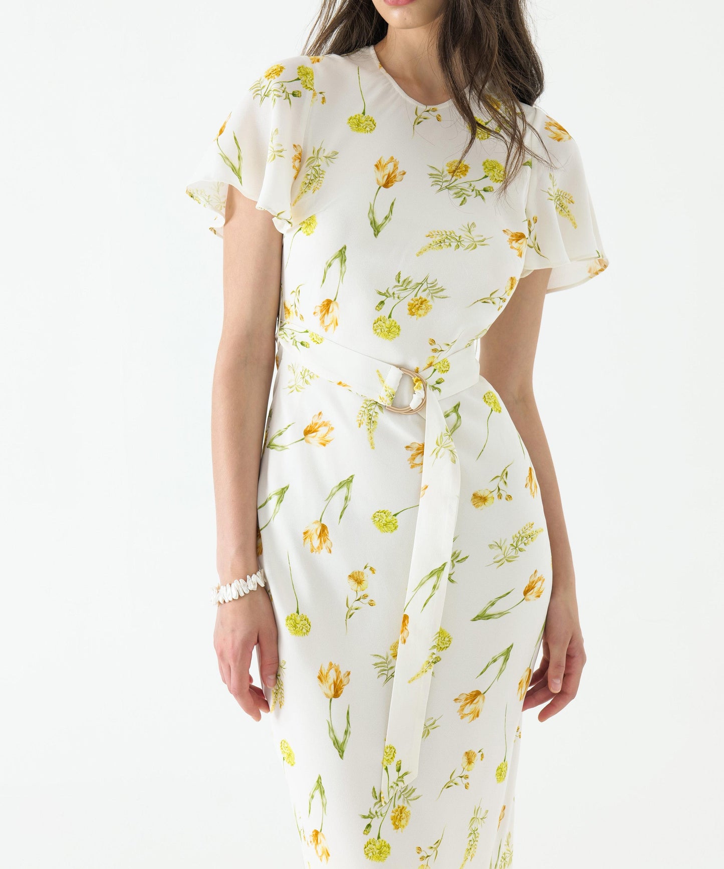 Juliet Belt Midi Dress