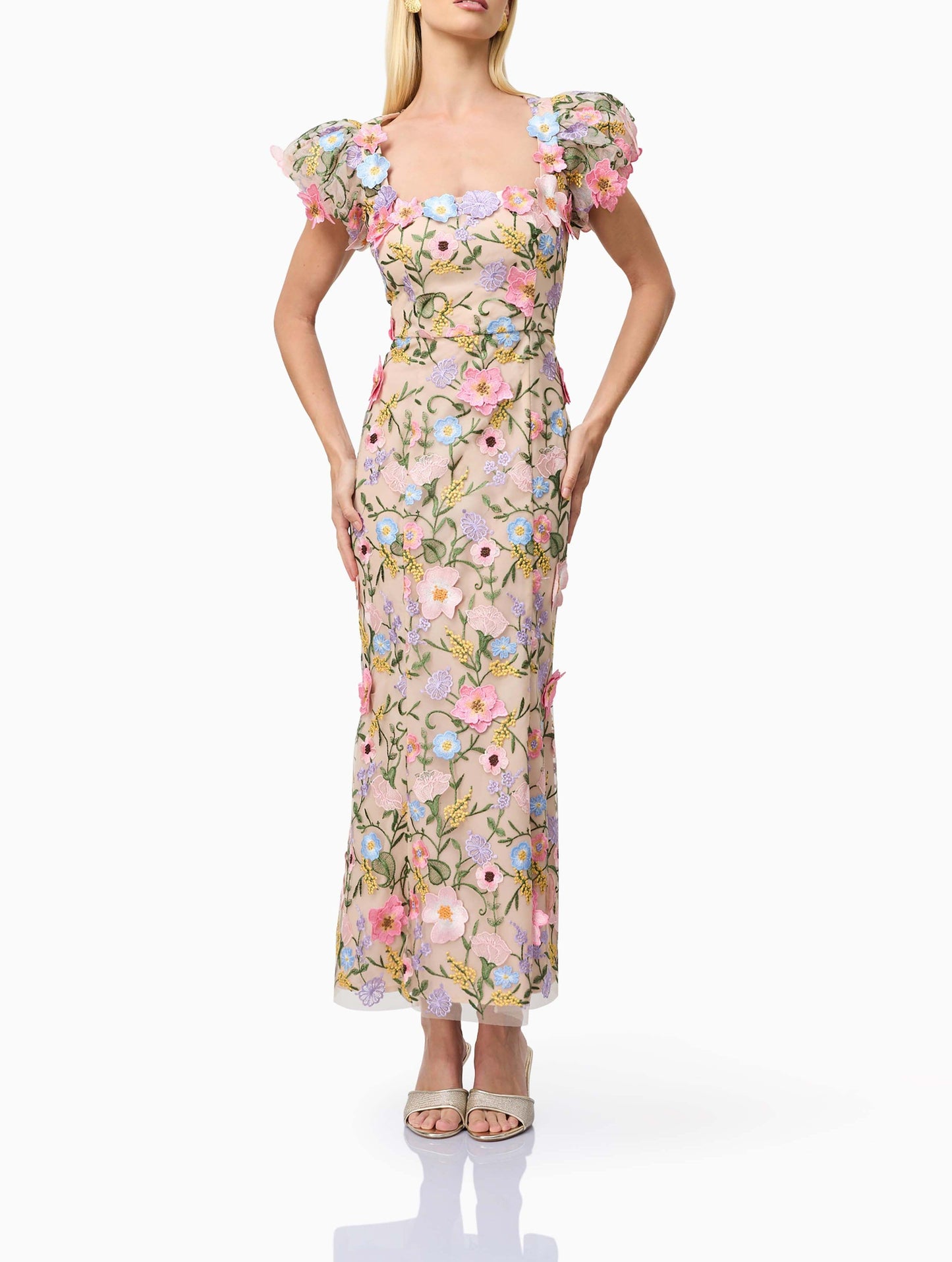 3D Maxi Dress