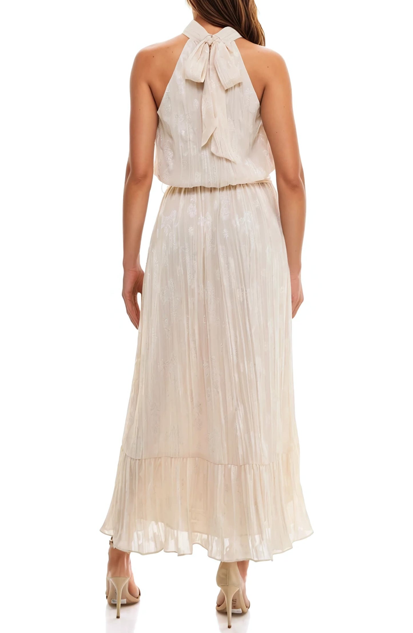 Chiffon Cocktail Maxi Dress