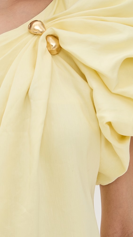 Yellow Mini Dress