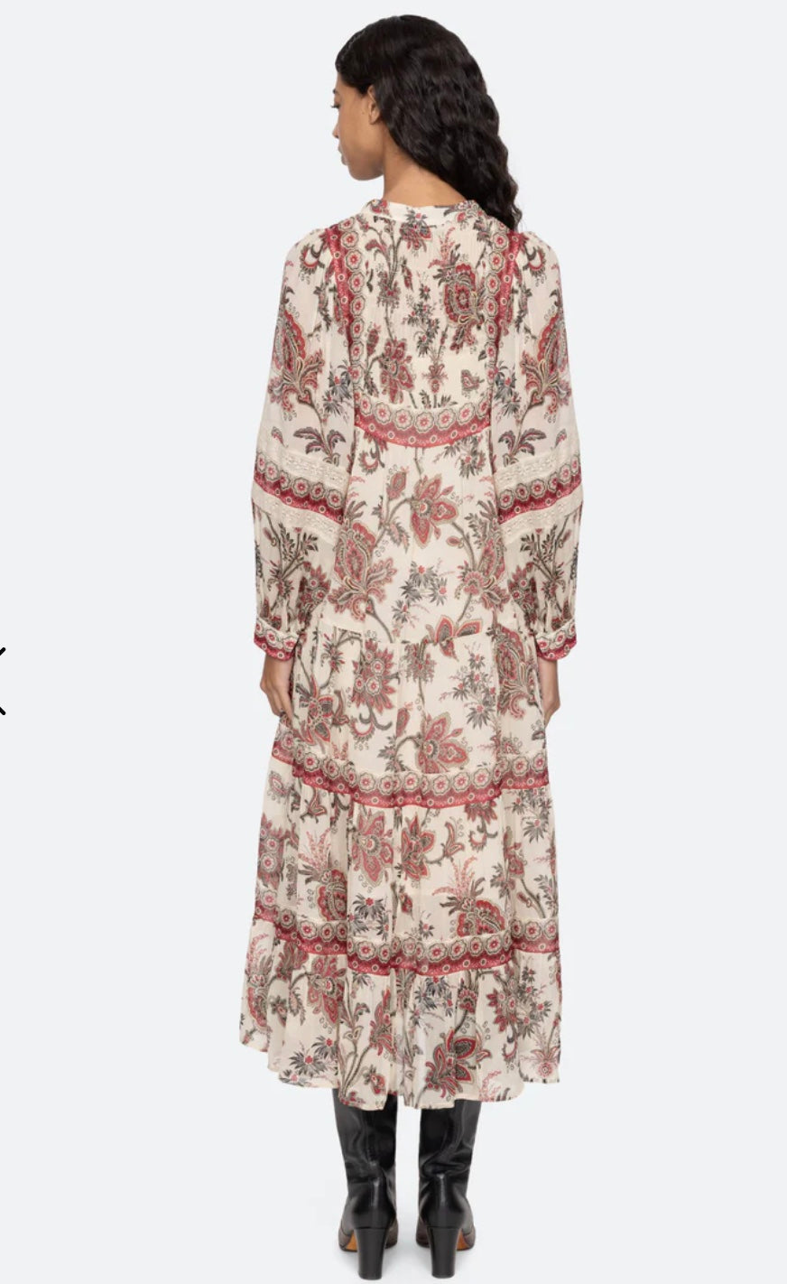 Floral Print Long Dress