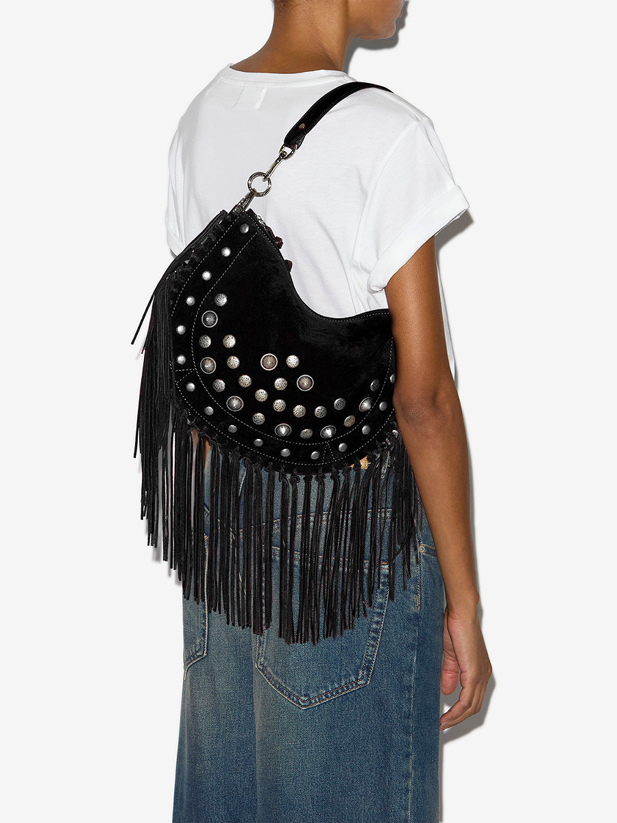 Women's Studded Tassel Bag