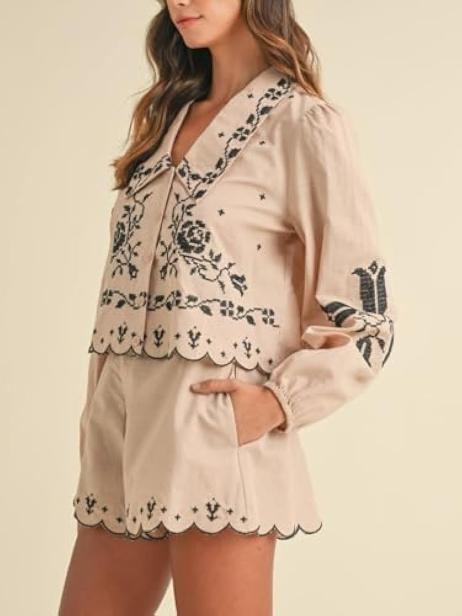 Embroidery Suit