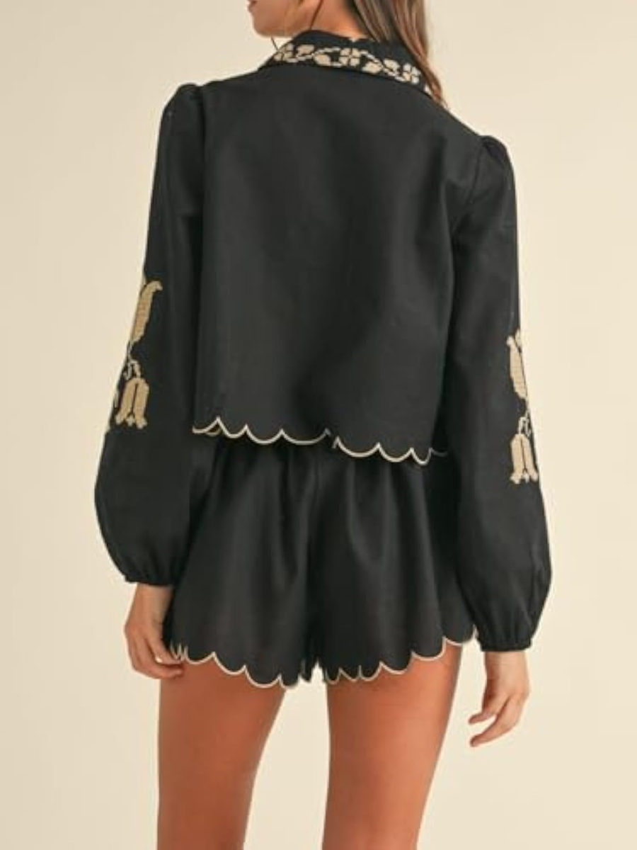 Embroidery Suit