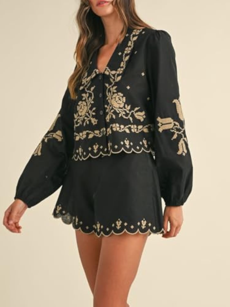 Embroidery Suit
