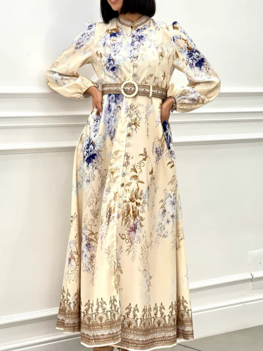 Printed Maxi Dress