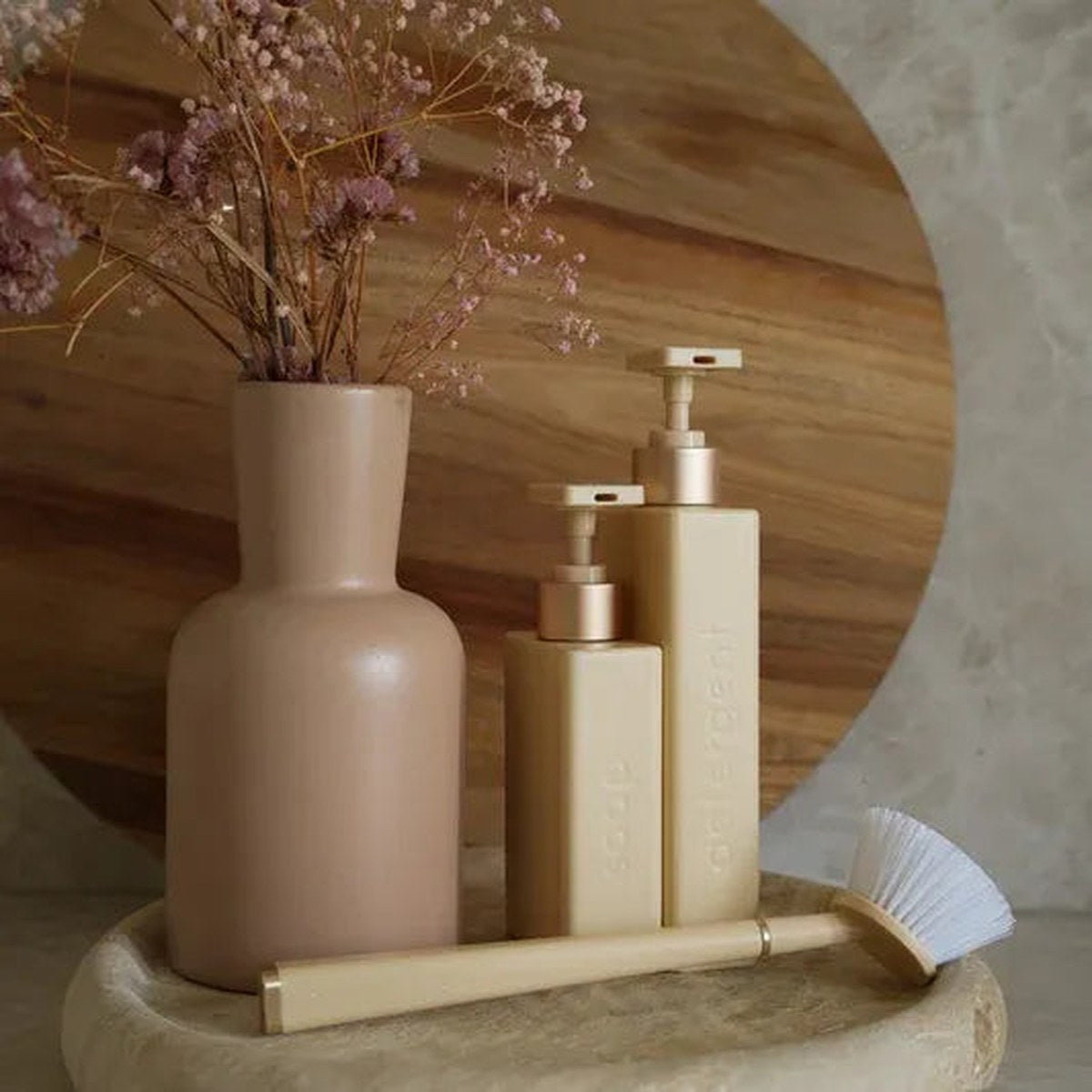 Gleam & Go - Refillable Kitchen Soap Dispenser (Mini Set)