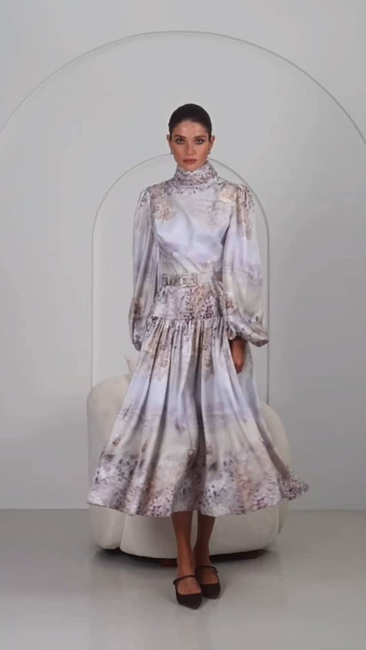 Silk Maxi Dress