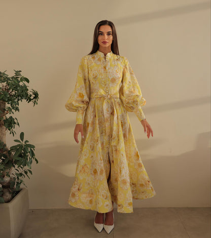 Midi Linen Dress