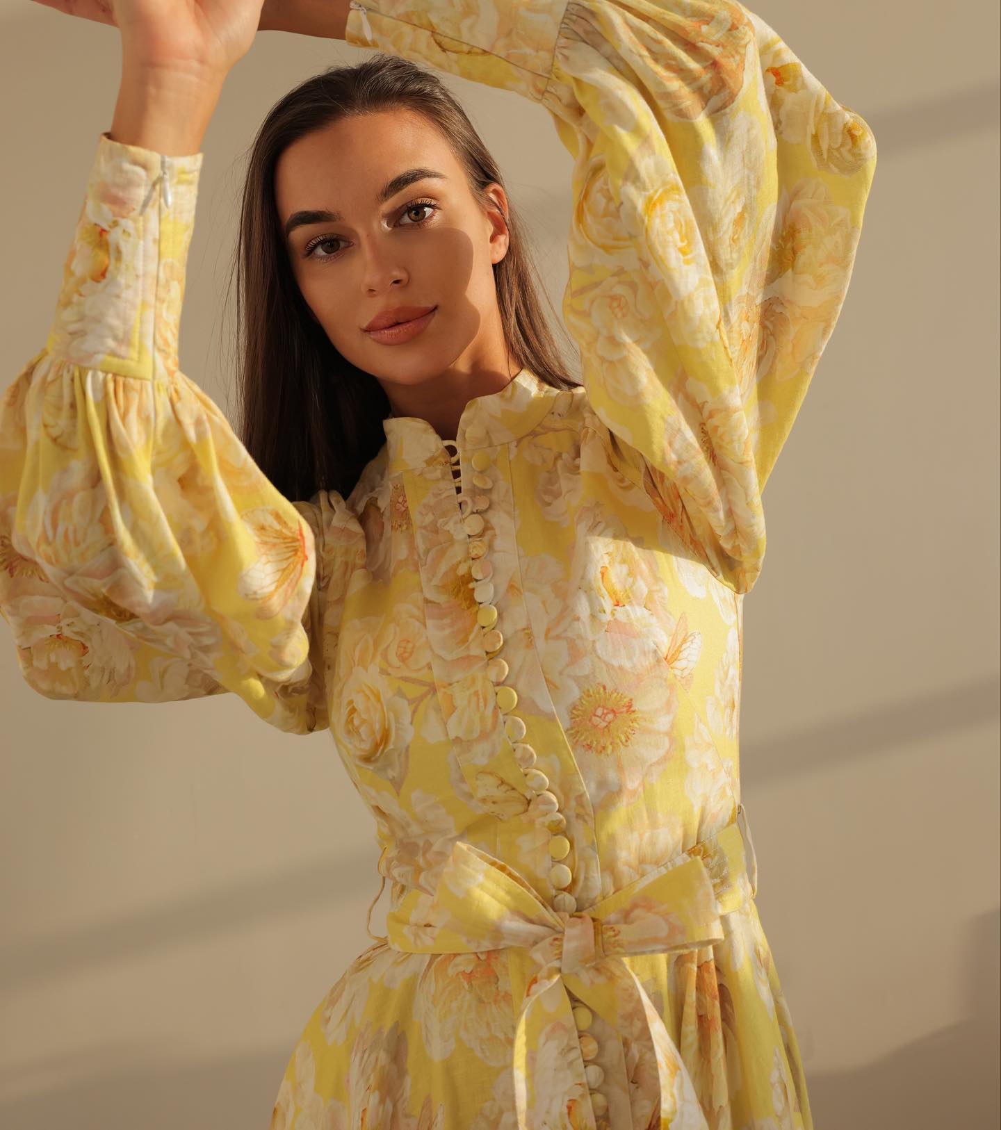 Midi Linen Dress