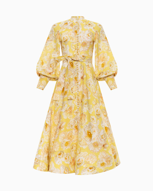 Midi Linen Dress