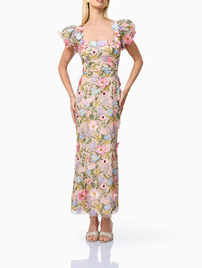 3D Maxi Dress