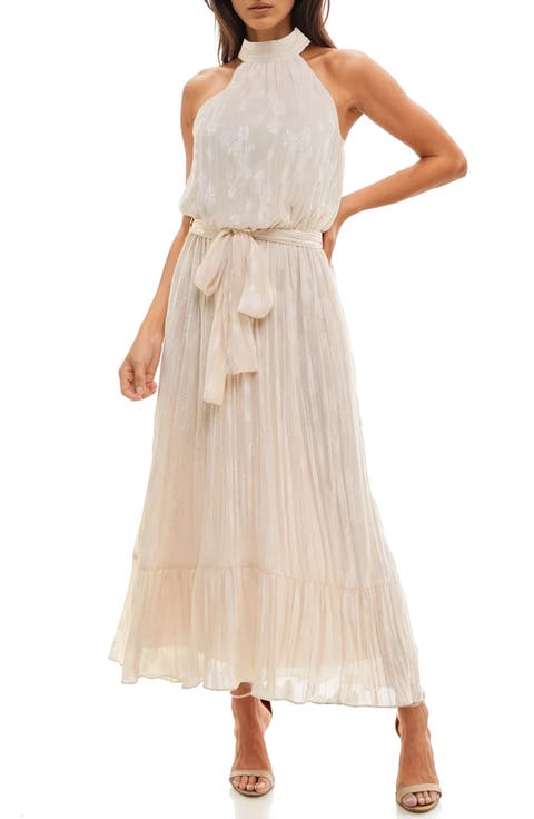 Chiffon Cocktail Maxi Dress