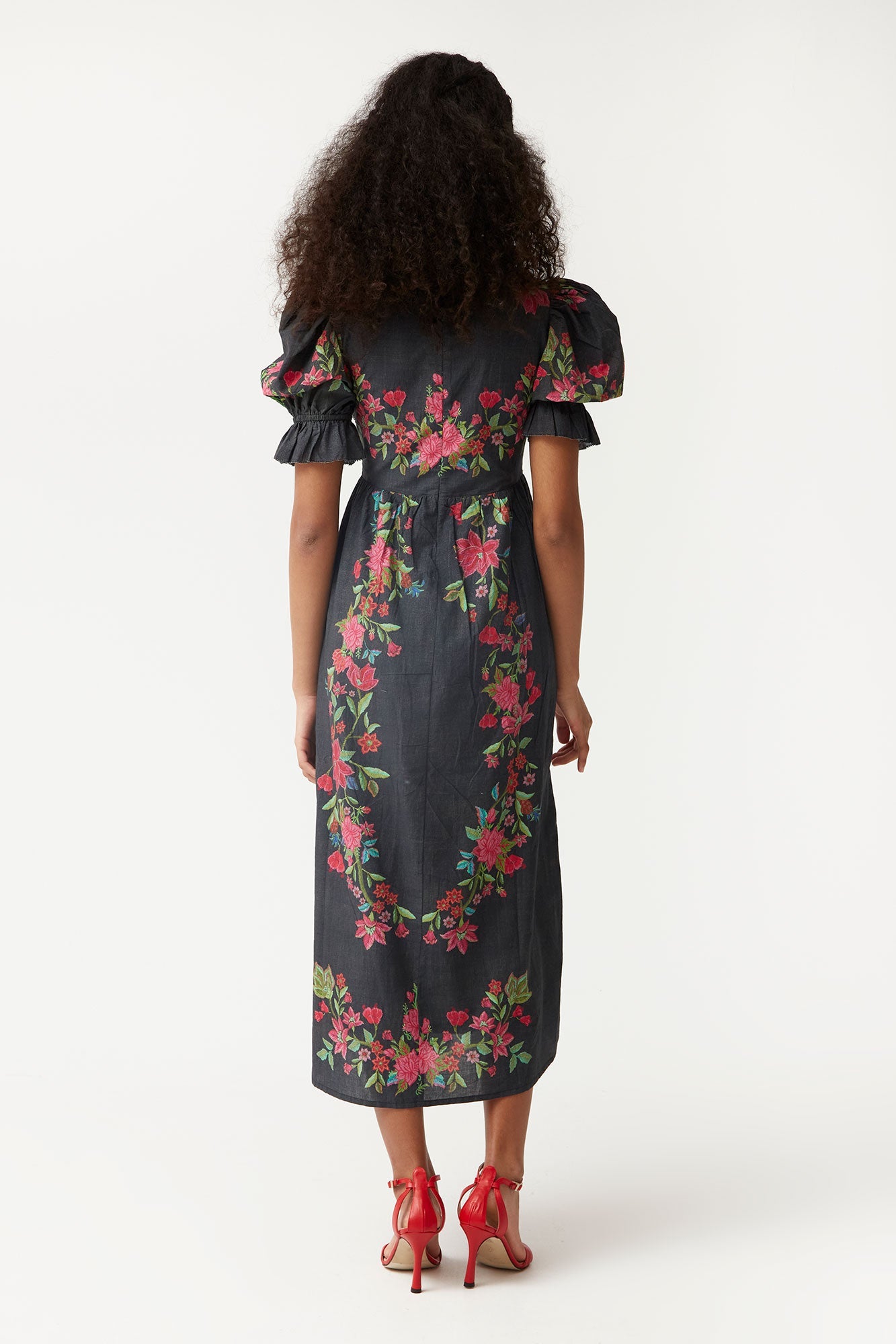 Black Printed Dress