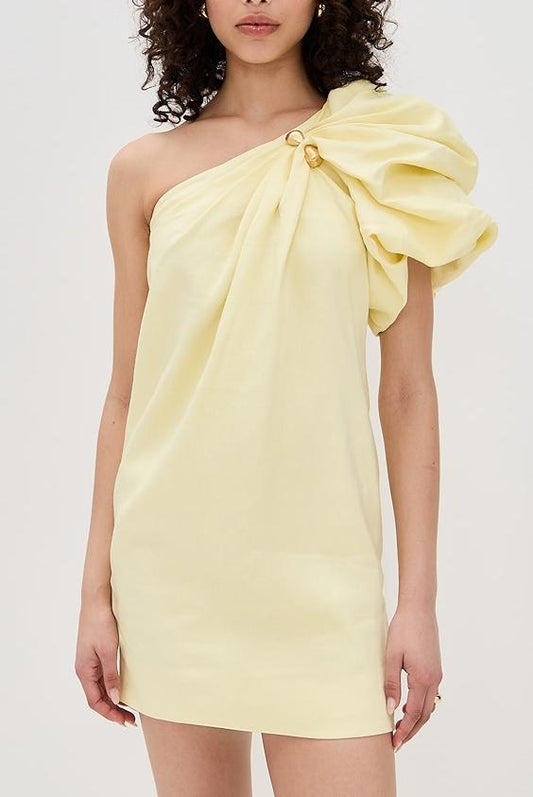 Yellow Mini Dress