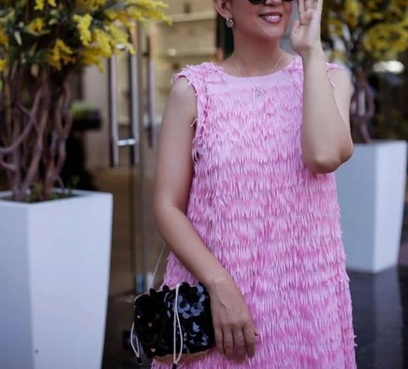 MIDI FRINGED MIDI DRESS