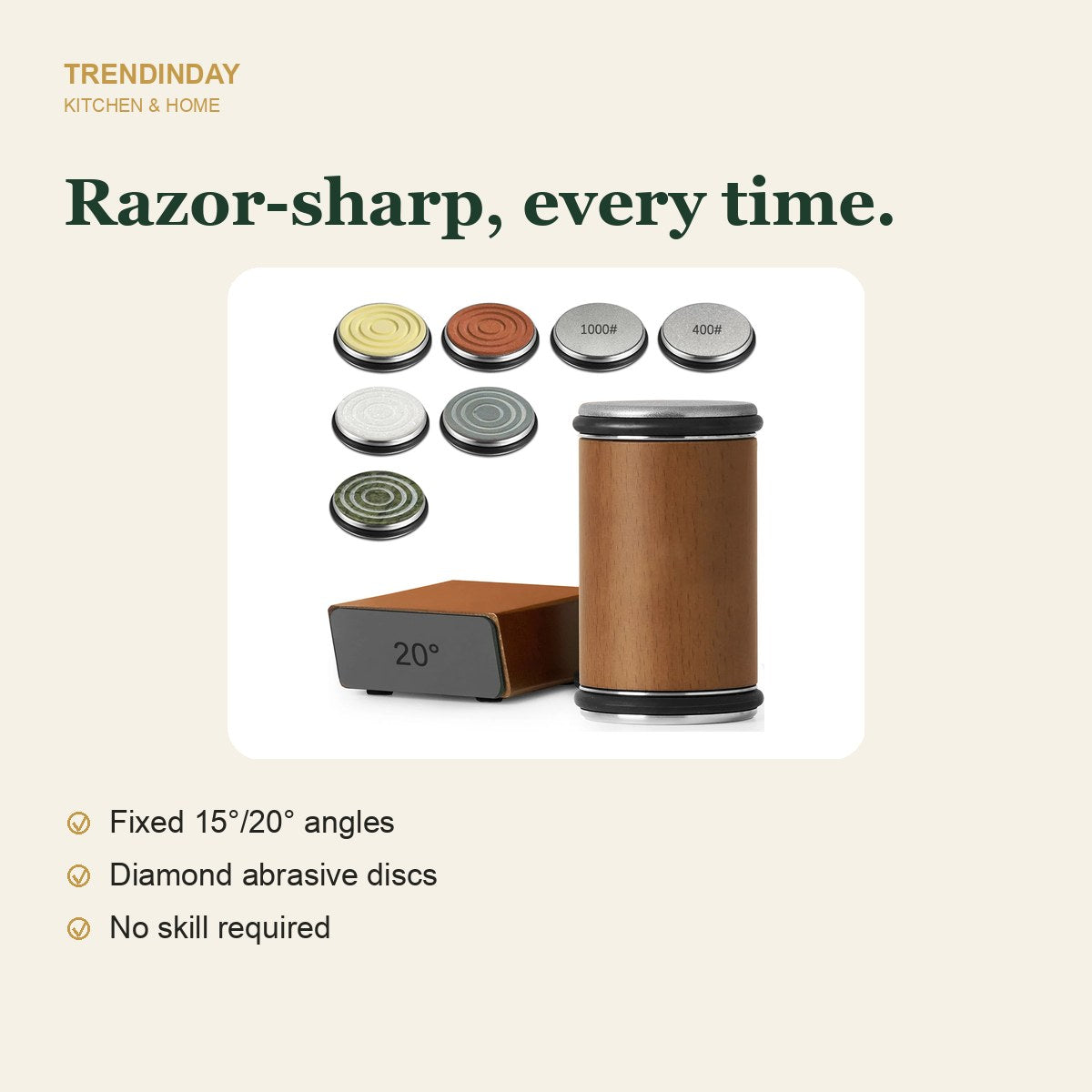 Rolling Knife Sharpener – view 2