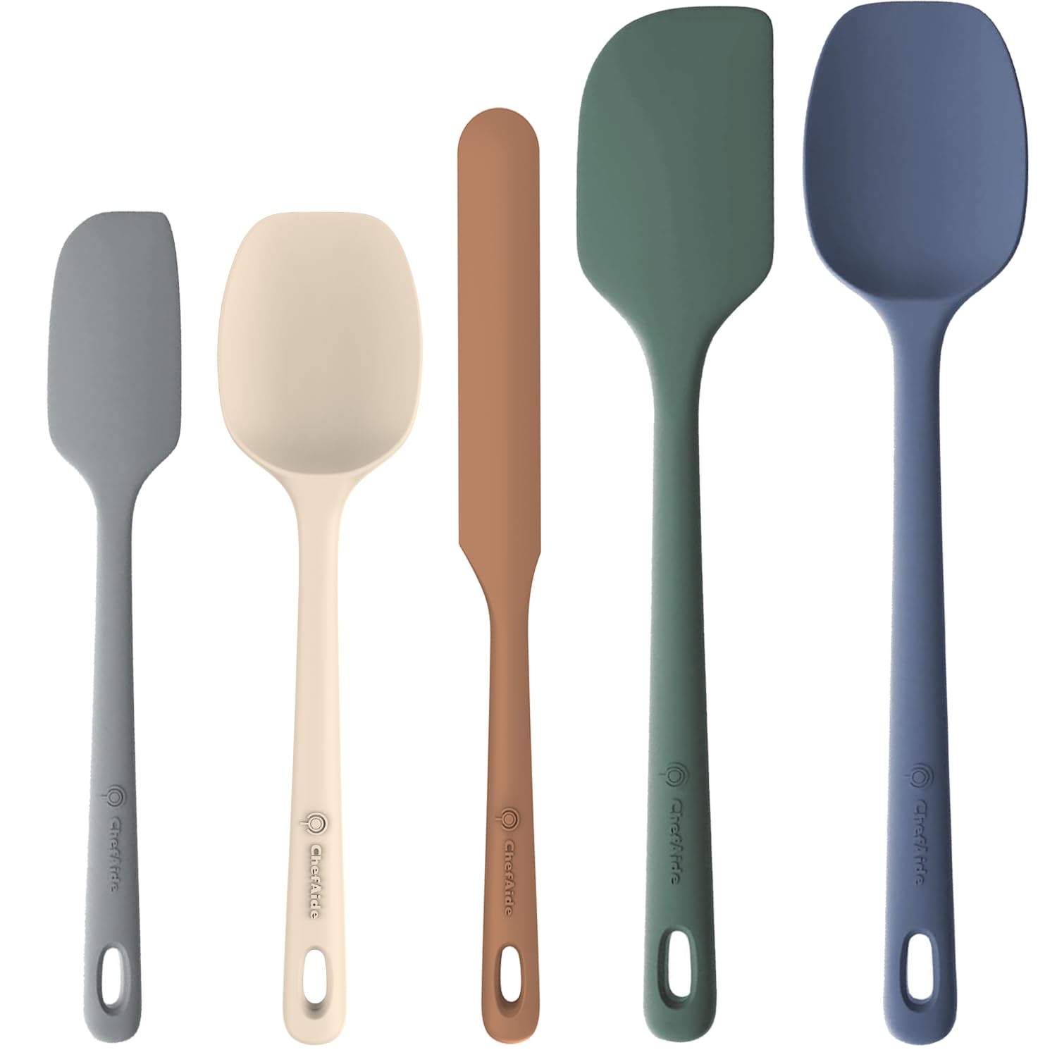Silicone Spatula Set — 5 Piece Heat-Resistant