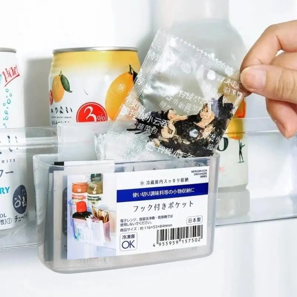 Clear Stackable Fridge Organizer Bins