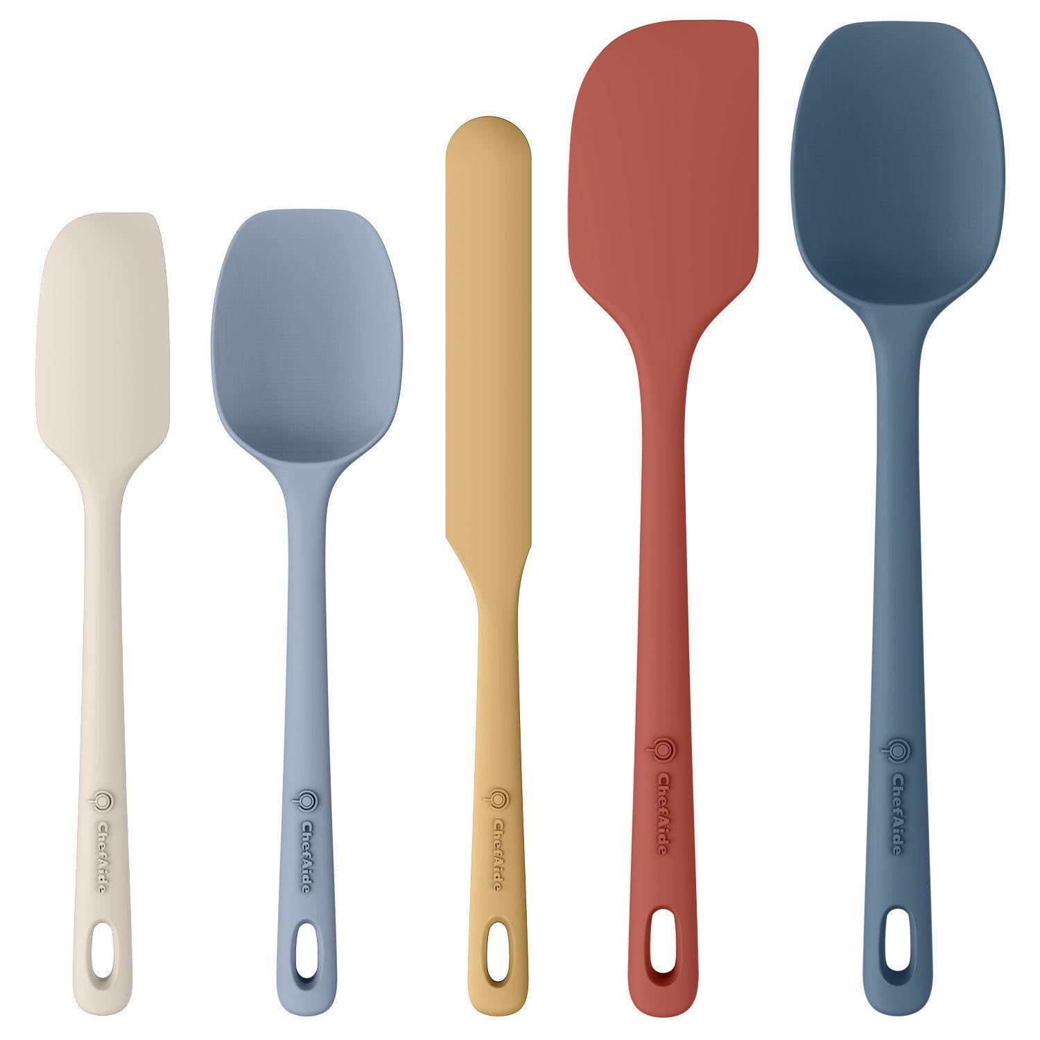 Silicone Spatula Set — 5 Piece Heat-Resistant