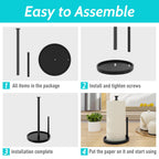 Countertop Paper Towel Holder — Weighted Base