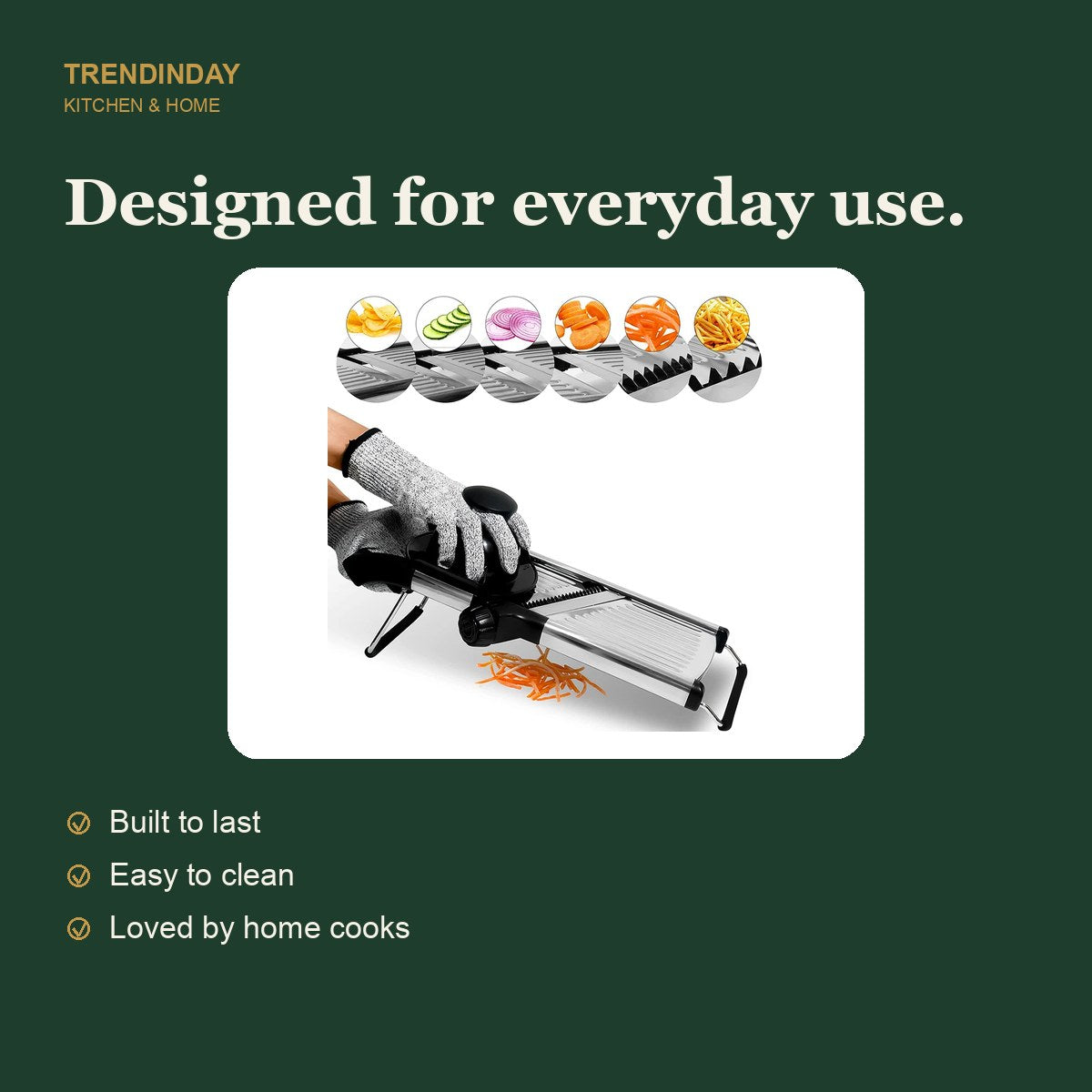 Adjustable Mandoline Slicer Set – view 3