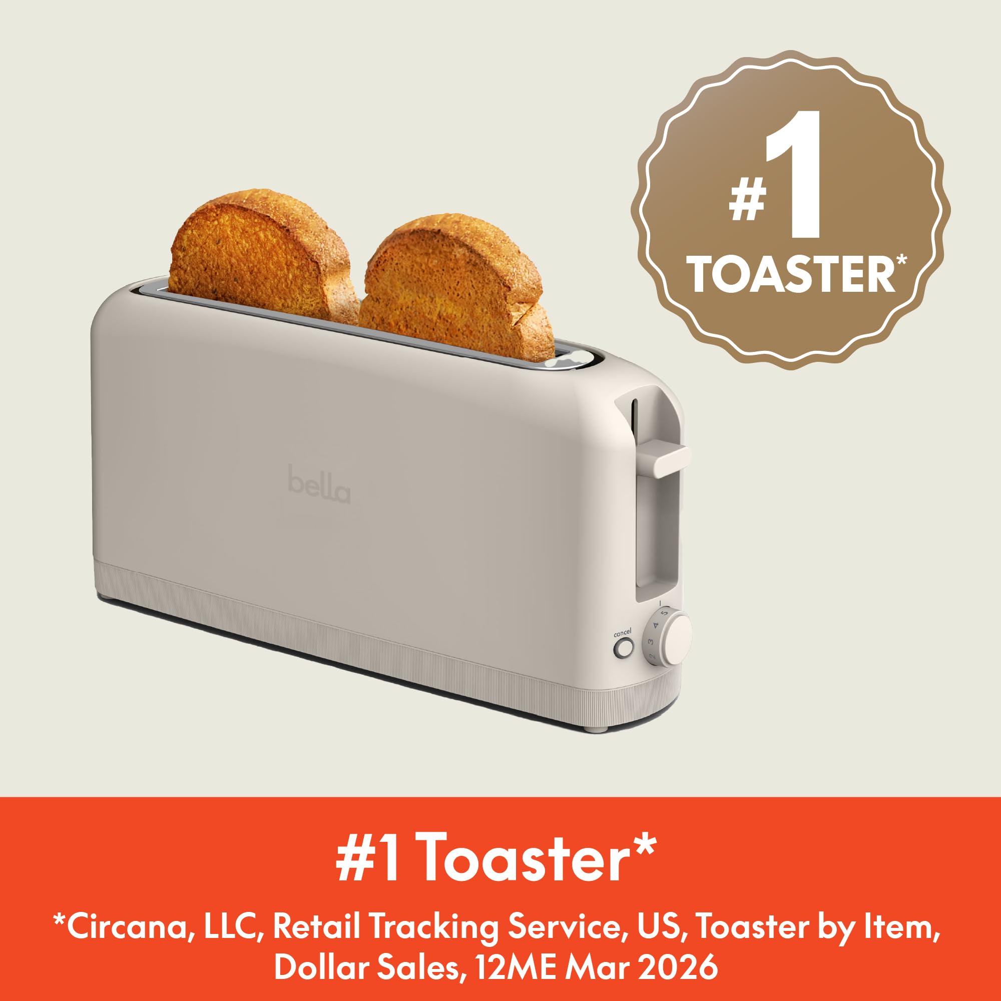 Slim 2-Slice Toaster — Fits Anywhere