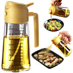 Glass Olive Oil Sprayer — 2-in-1 Mister & Dispenser
