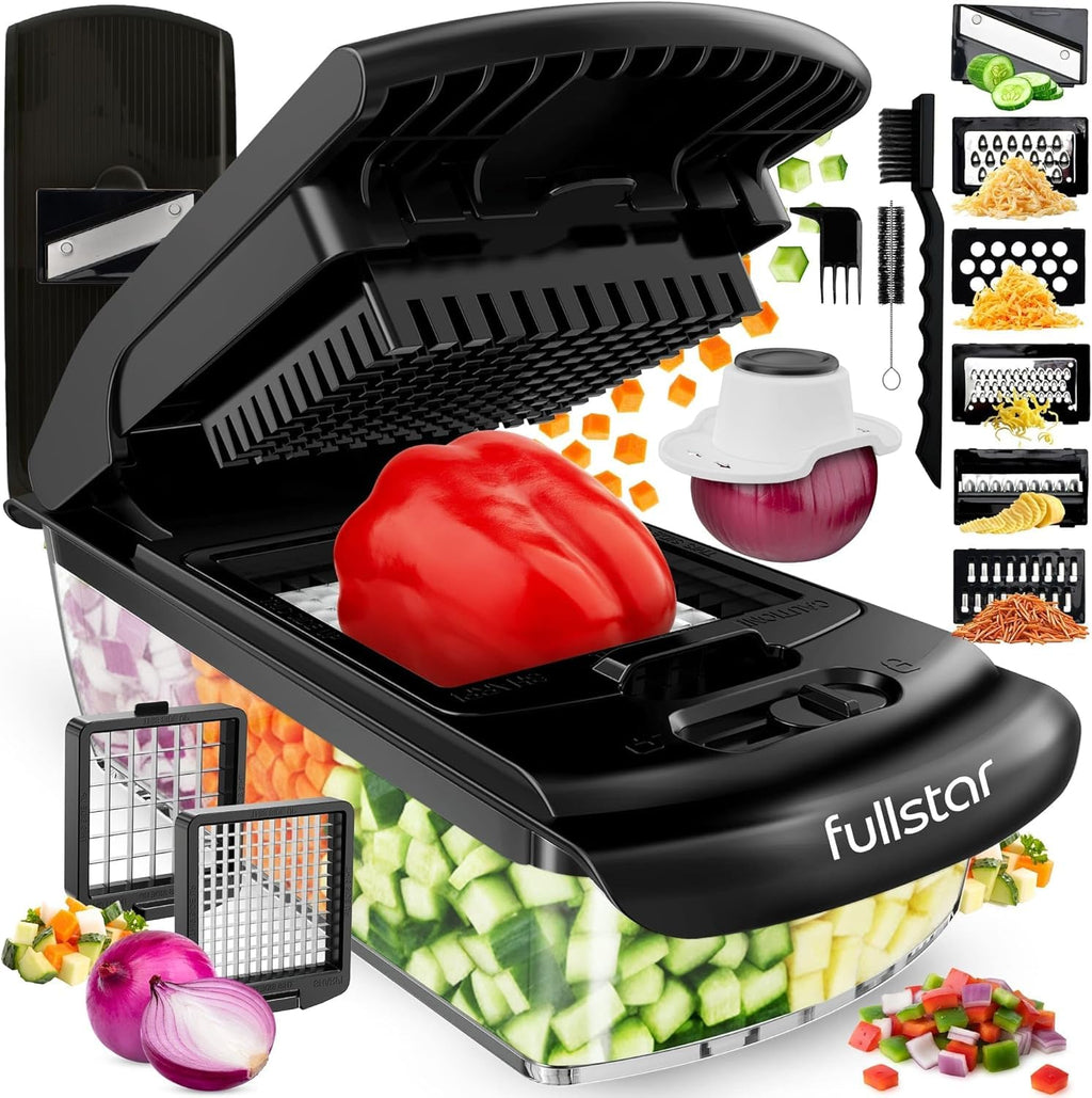 Pro Vegetable Chopper & Spiralizer with Container