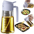 Glass Olive Oil Sprayer — 2-in-1 Mister & Dispenser