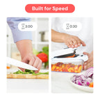 Pro Vegetable Chopper & Spiralizer with Container