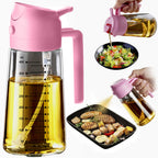Glass Olive Oil Sprayer — 2-in-1 Mister & Dispenser