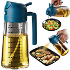 Glass Olive Oil Sprayer — 2-in-1 Mister & Dispenser