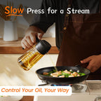 Glass Olive Oil Sprayer — 2-in-1 Mister & Dispenser