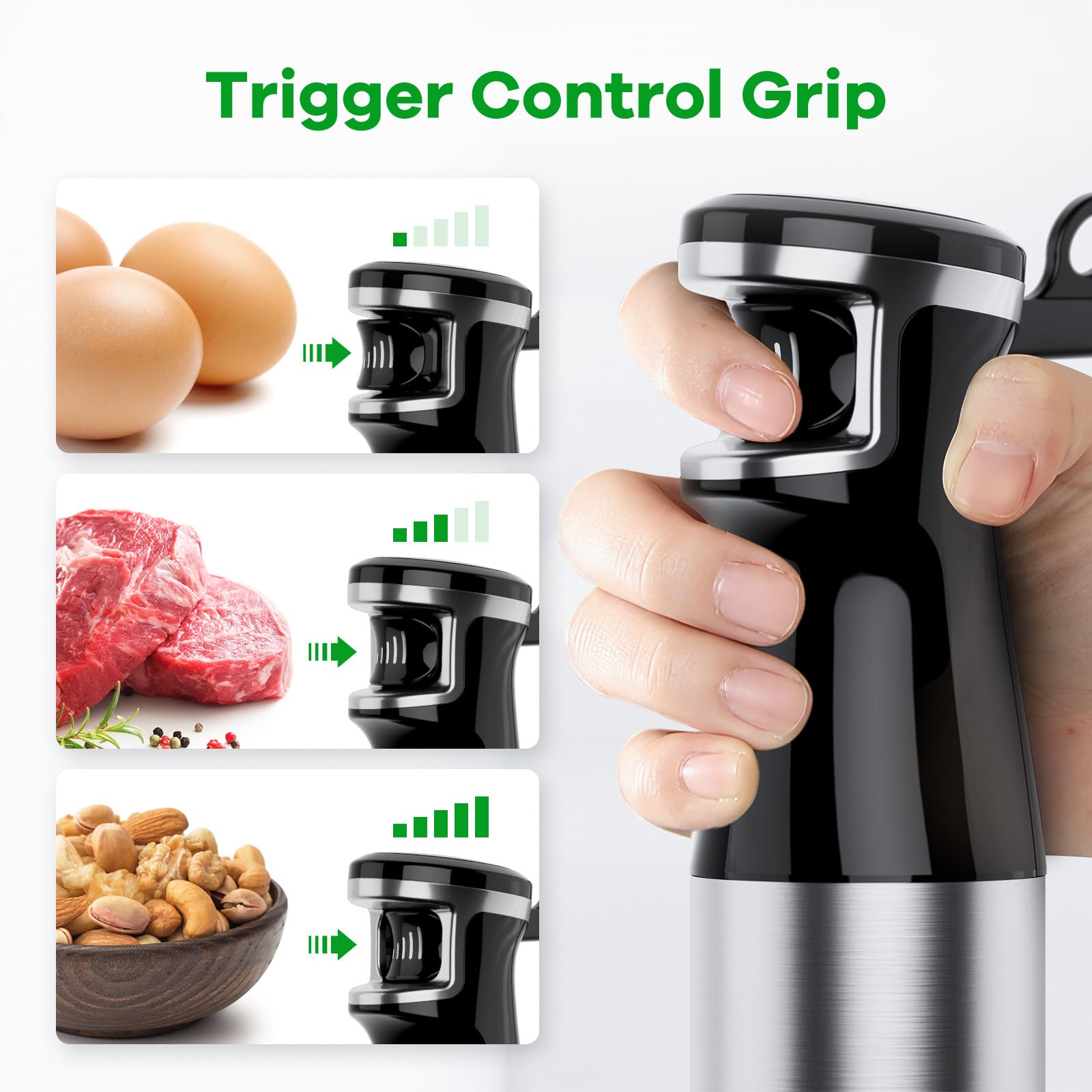 5-in-1 Immersion Hand Blender Set, 1100W