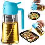 Glass Olive Oil Sprayer — 2-in-1 Mister & Dispenser
