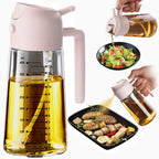 Glass Olive Oil Sprayer — 2-in-1 Mister & Dispenser