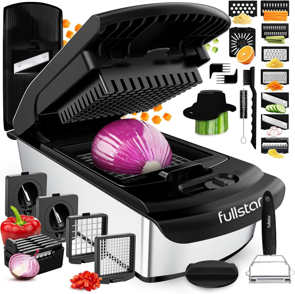 Pro Vegetable Chopper & Spiralizer with Container