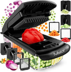 Pro Vegetable Chopper & Spiralizer with Container