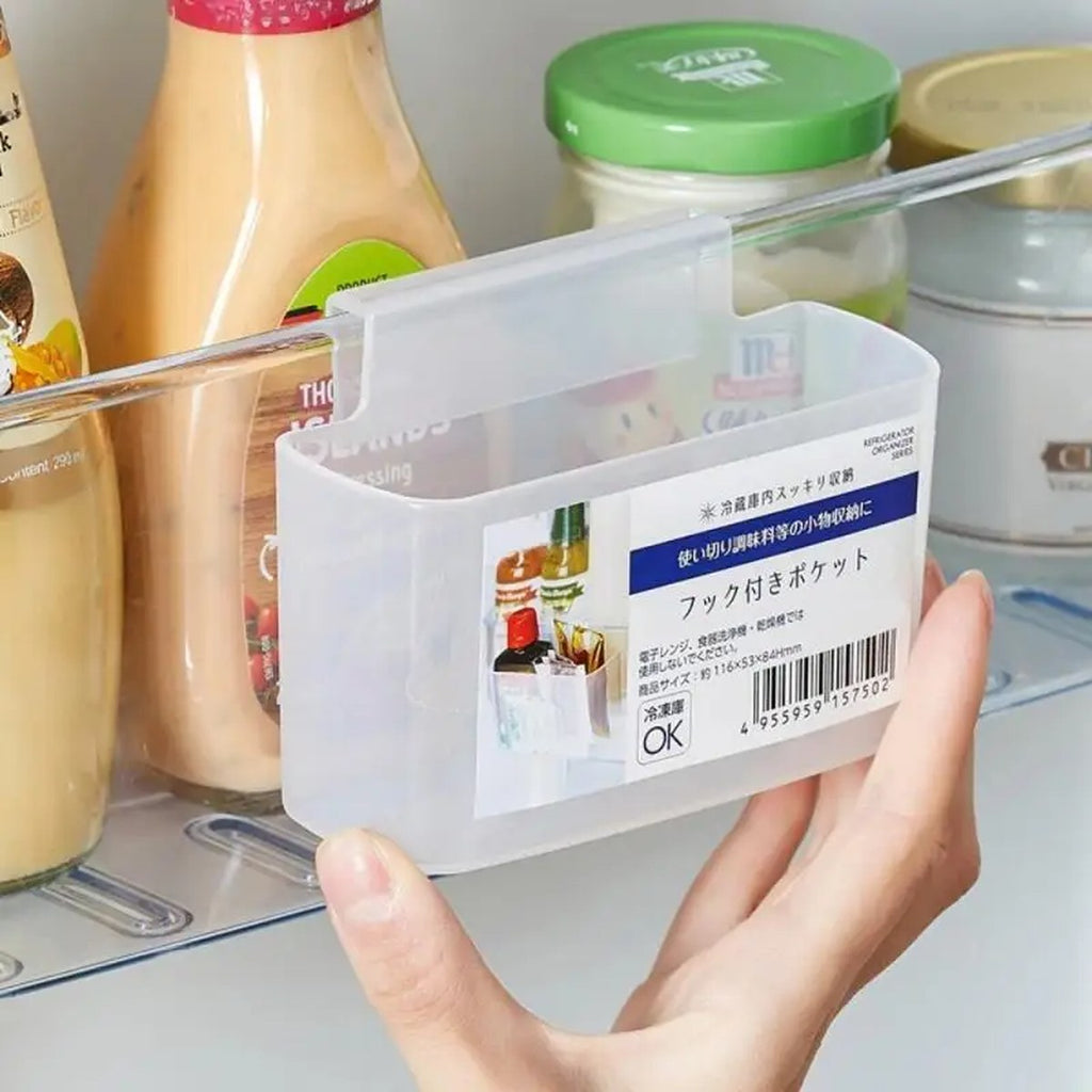Clear Stackable Fridge Organizer Bins