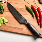 Professional Chef Knife Set with Roll-up Knife Bag