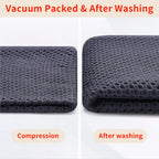 Waffle Weave Cotton Dish Cloths — 6 Pack