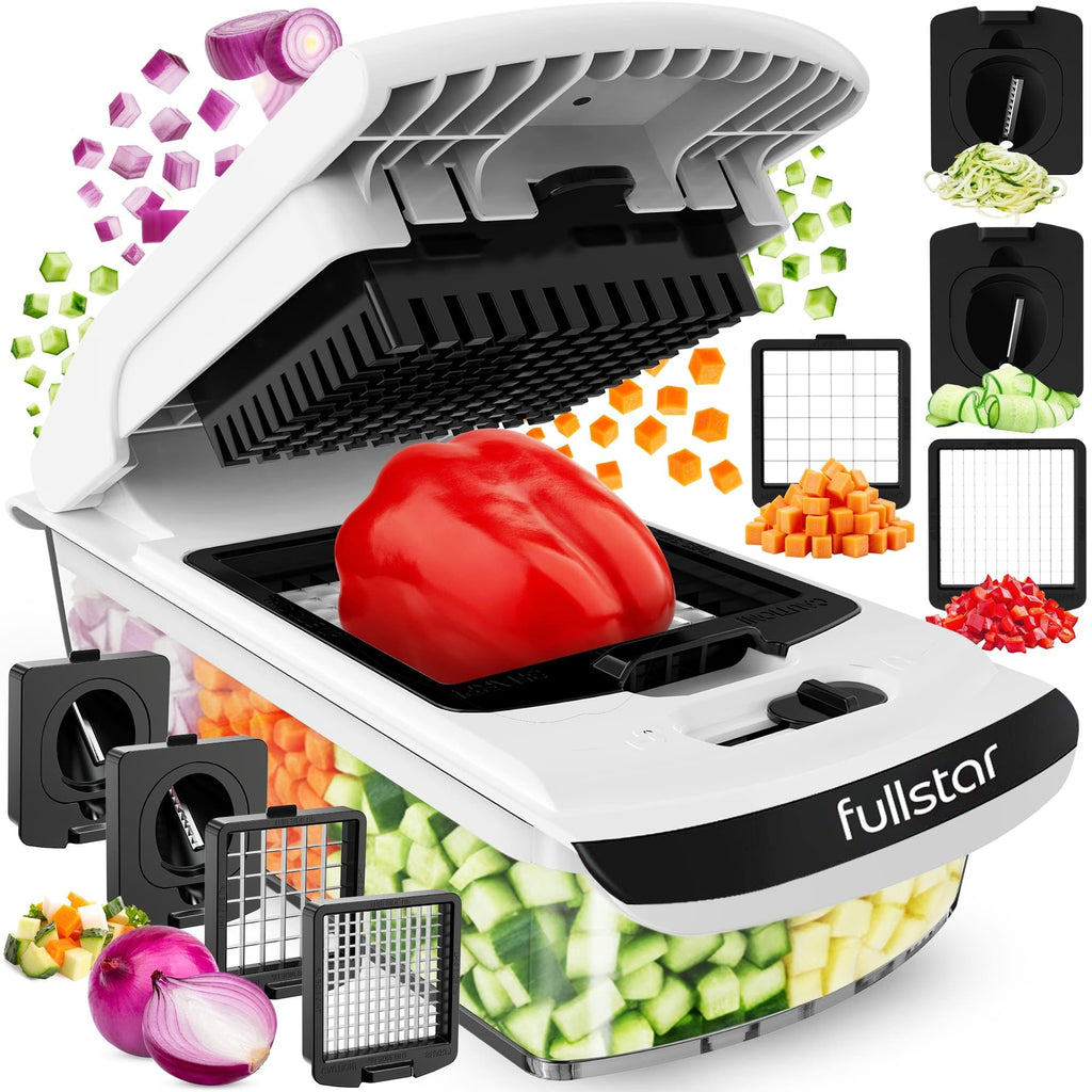 Pro Vegetable Chopper & Spiralizer with Container
