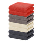 Waffle Weave Cotton Dish Cloths — 6 Pack