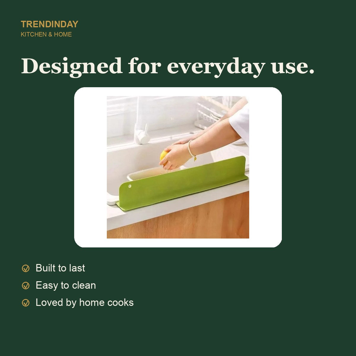 Silicone Sink Splash Guard – view 5