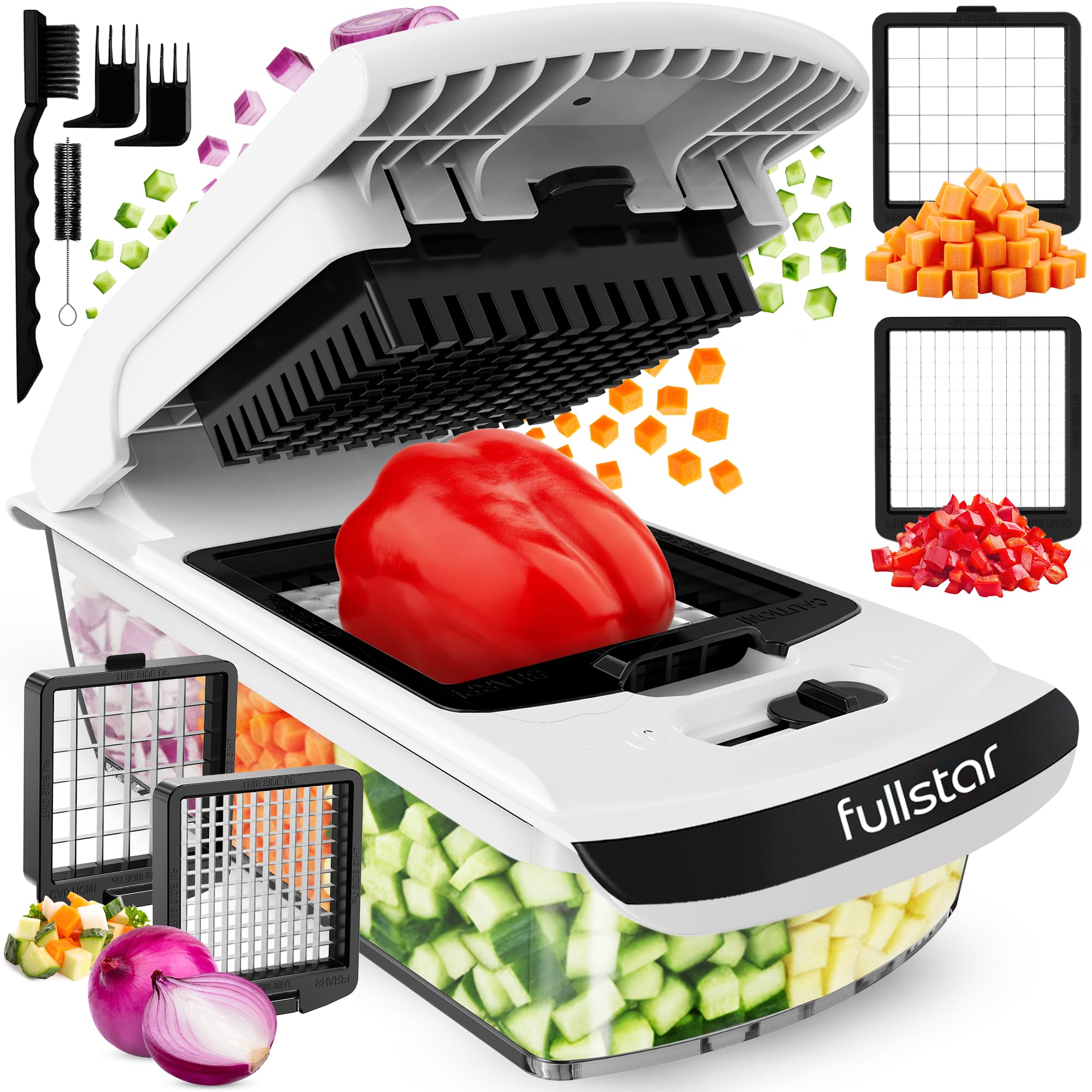 Pro Vegetable Chopper & Spiralizer with Container
